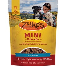 Zukes Dog Mini Natural Beef 1Lb - £18.16 GBP