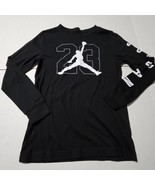 Air Jordan Jumpman Long Sleeve Grpahic Print Shirt Crew Neck Boys Size L... - €9,29 EUR