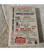 1969-70 Dark County Ohio-  Robinson&#39;s Rural Directory - Union City No Ma... - $263.43 MXN