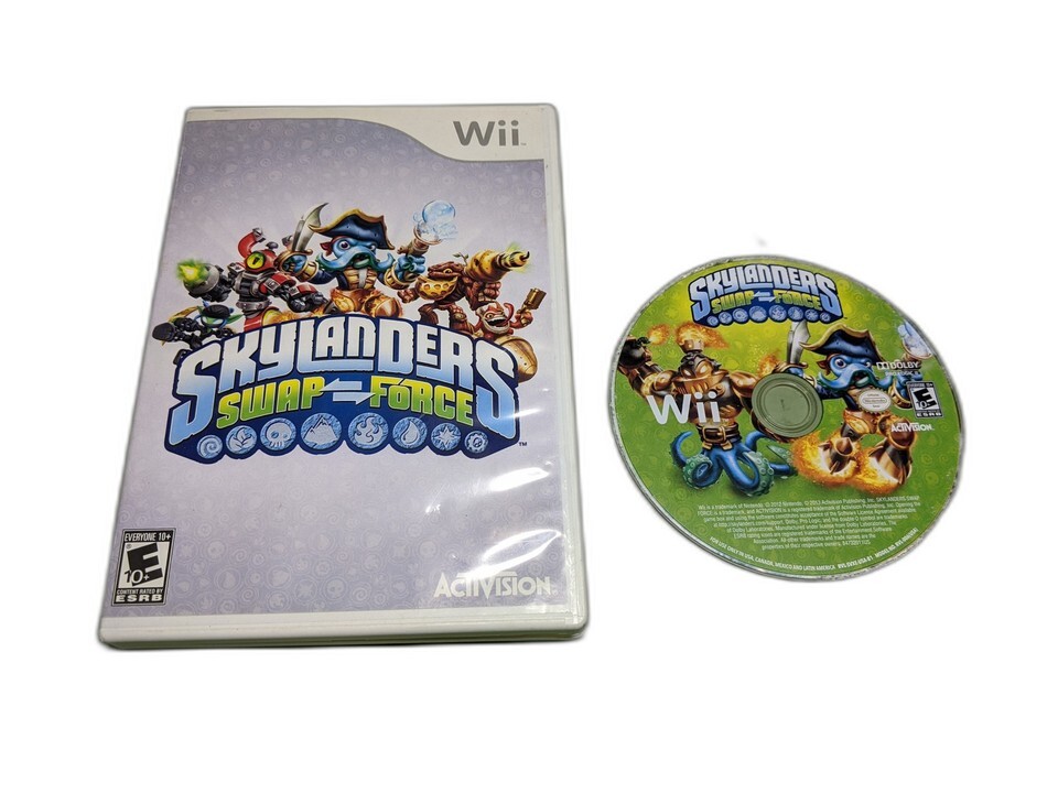 Skylanders Swap Force: Starter Pack Nintendo Wii Disk and Case - $6.19