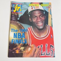Tuff Stuff Jr. Michael Jordan 1991 Nba Finals Magazine Uncut Cards &amp; Poster! - £35.52 GBP