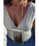 Waterproof Cell Pouch Clear w/Red PNW Arrows &amp; Neck Cord - $9.59 CAD