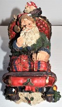 Santa Clause in Sleigh Christmas Decor - £9.58 GBP