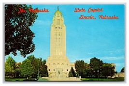 State Capitol Building Lincoln Nebraska NE UNP Unused Chrome Postcard B20 - £1.48 GBP