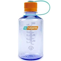 Nalgene Sustain 16oz Narrow Mouth Bottle (Amethyst) Recycled Reusable - £11.31 GBP