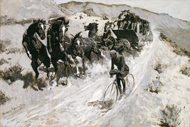 The Right of the Road by Frederic Remington Western Giclee Art Print Ships Free - £31.13 GBP+