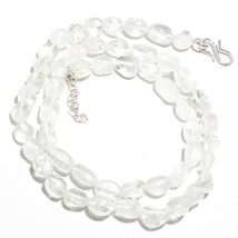 Blanc Quartz Gemmes Naturelles Perles Multi Forme Strand Longueur 19 &quot; KB-1251 - £7.82 GBP