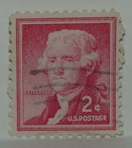 Vintage Stamps American Usa 2 C Cent Liberty Jefferson America States X1 B31 #2 - £1.37 GBP