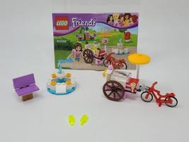 Lego Friends Olivia&#39;s Ice Cream Bike 41030 w/ Manual Incomplete 2014 - £7.89 GBP