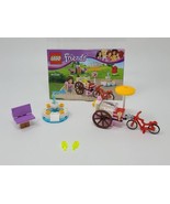 Lego Friends Olivia&#39;s Ice Cream Bike 41030 w/ Manual Incomplete 2014 - £7.77 GBP