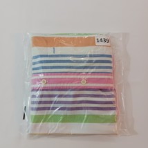 Nautica Men's Multicolor Stripes Cotton Button-Down Collar Shirt Short Sleeve M image 12