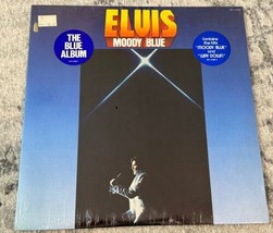 Elvis Presley Moody Blue LP Vinyl Record 33 RPM AFL1-2428 SEALED Hype Stickers - £27.24 GBP