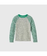 Boys&#39; Hacci Cozy Pullover - Cat &amp; Jack™ Green , s 6/7, nwt, - $113.18 MXN