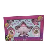 Disney Princess Tea Set Service For Two Ages 3+ Jakks 8 Piece Toy - $13.96