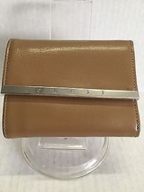 Guess Camel Faux Leather Bifold Wallet Nwot - £11.87 GBP