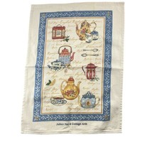 KayDee Tea Towel Julian Tea and Cottage Arts Painted Teapot Print - £11.40 GBP