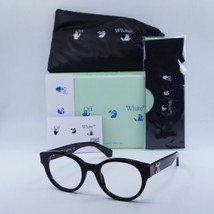 Off-White OERJ002 STYLE 2 1000 Black/Clear Blue Light Block 50mm Eyeglasses N... - $210.69