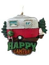 Kurt Adler Happy Camper Sign Ornament Ornament NWT - £8.88 GBP