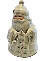 Santa Claus Lenox Holiday Cheer Ornament in Box 3.5 Inches Tall Christmas - £12.39 GBP