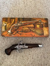 Avon VTG &quot;duelling pistol 1760&quot; glass cologne bottle with box.  No cork.  Empty. - £8.56 GBP