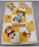 Vintage Bun Bear &amp; Friends 56&quot; x 40&quot; Fleece Blanket  - $396.00
