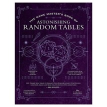 Media Lab D&amp;D 5E: Game Master&#39;s Book of Astonishing Random Tables - £18.93 GBP