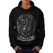 Wellcoda Beast Animal Lion King Mens Hoodie,  Casual Hooded Sweatshirt - £25.73 GBP+