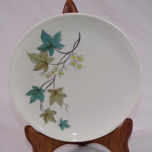 Carefree True China By Syracuse Woodbine 1 Only Saucer Blue And Brown Le... - $2.90