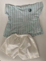 American Girl Hospital Gown Pleasant Co. With Bottoms Missing Tie - $16.82