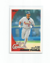 Albert Pujols (St. Louis Cardinals) 2010 Topps Nl Mvp Award Winner Card #327 - £3.95 GBP