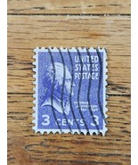 US Stamp Thomas Jefferson 3c Used Vertical Wave Cancel 807 - $0.99