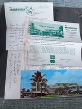 Shorewinds Hotel and Apartments  Fort Lauderdale FL postcard letter rate... - £13.72 GBP