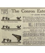 1916 Conron Extension Ice Skate Advertisement Sports Skating DWMYC1 - $28.92 CAD
