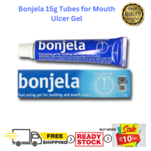 Bonjela Gel 15g Tubes Mouth Ulcer Teething fast acting soothing relief F... - £14.72 GBP