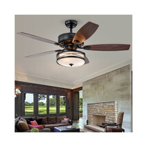 Warehouse of Tiffany CFL-8455REMO-MB 52 in. Ti Indoor Remote Controlled Ceiling. - $378.16