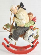 Norman Rockwell Ornament Collection GRAMPS AT THE REINS 1987 Christmas Club - £18.77 GBP