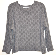 Women Croft &amp; Borrow Gray Shirt/ Top  Size 2X - £9.64 GBP