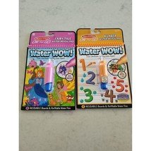 Melissa &amp; Doug On the Go Water WOW Reveal Pad Set of 2 Fairy Tale Numbers - £11.93 GBP