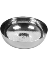Stainless Steel Hammered Kadhai Tasla Without Handle Cookware(2500 ML) - £44.96 GBP