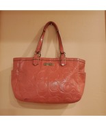 Coach Purse Tote  Patent Leather E1221-F19462 embossed signature  - $1,142.37 MXN