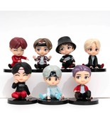 7pcs/set Bangtan Boys Groups Rm Jin Suga Jhope Jimin V Jungkook Action F... - $31.99