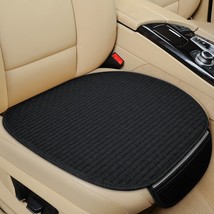 Flax Car Seat Cover Front Rear Back Linen Fabric Cushion Summer  Protector Mat P - £29.46 GBP