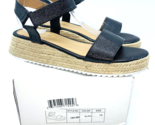 Olivia Miller Together Forever Espadrille Platform Sandals- Black, US 10M - $24.00