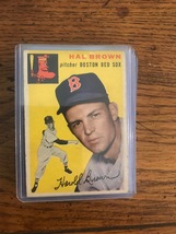 Hal Brown 1954 Topps Baseball Card (0308) - $9.00
