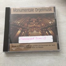 Monumentale Orgelmusik (Monumental Organ) by Anton M Bogner (CD) West Ge... - £6.50 GBP