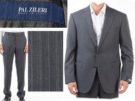 Pal Zileri Men&#39;s Suit 52 European / 42 Uk / 42 Usa Even - 85% PZ02 T3G - £310.52 GBP