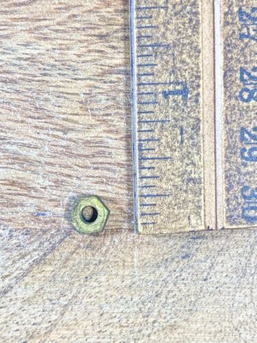 Sessions Clock Movement Plate Nut (See Pics To ID Mvmt)    (KD2215)