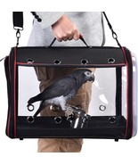 Lightweight Bird Carrier For Travelers, Bird Travel Cage With Parrot Fee... - £57.74 GBP