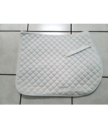 Hunt Seat Saddle Pad All Purpose White Horse Size New - £11.93 GBP