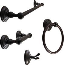 Sento Robiki Bathroom Accessories Set, Bath, 4-Piece, Oil-Rubbed Bronze - $67.94